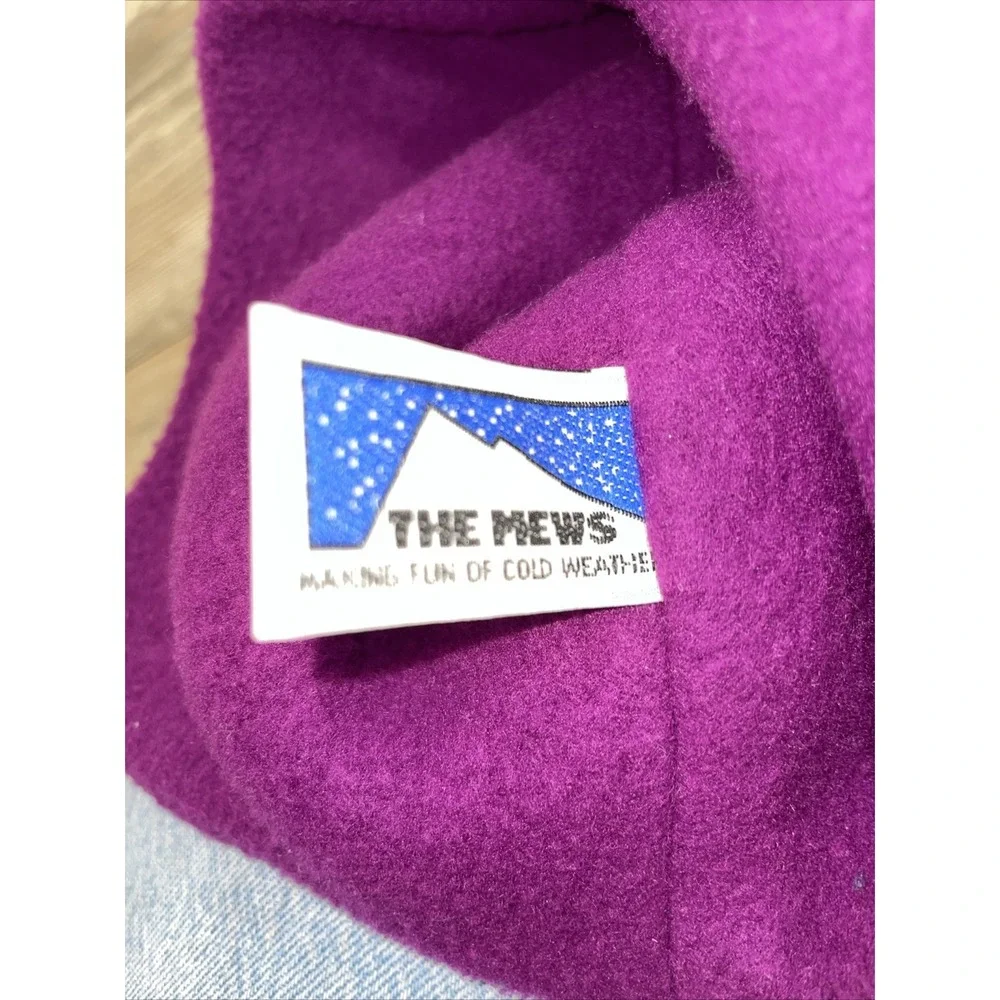 Vintage The Mews New Hampshire USA Made Winter Ski Hat